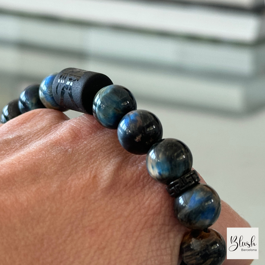 Pulsera del zodiaco: Pietersita y Ónix