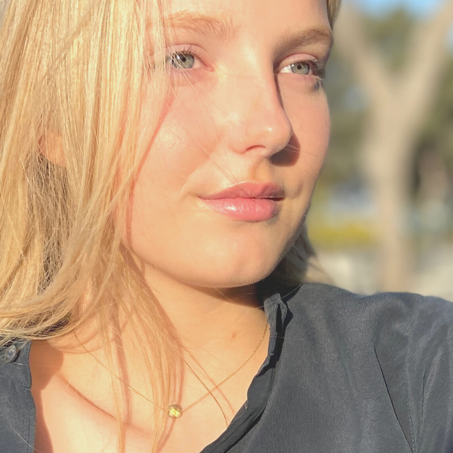 Gracia Necklace - Labradorite