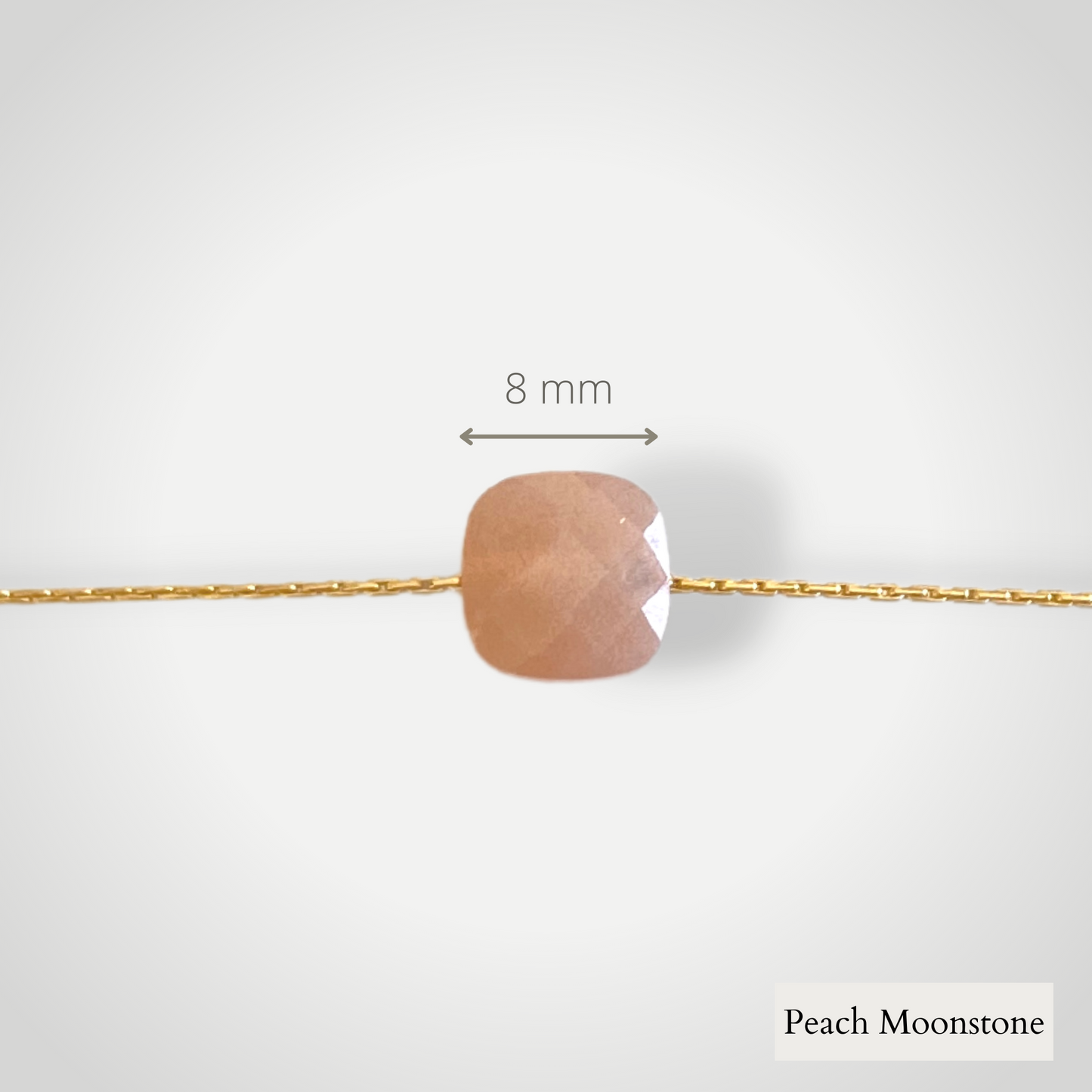 Bracelet Gracia - Pierre de Lune Pêche