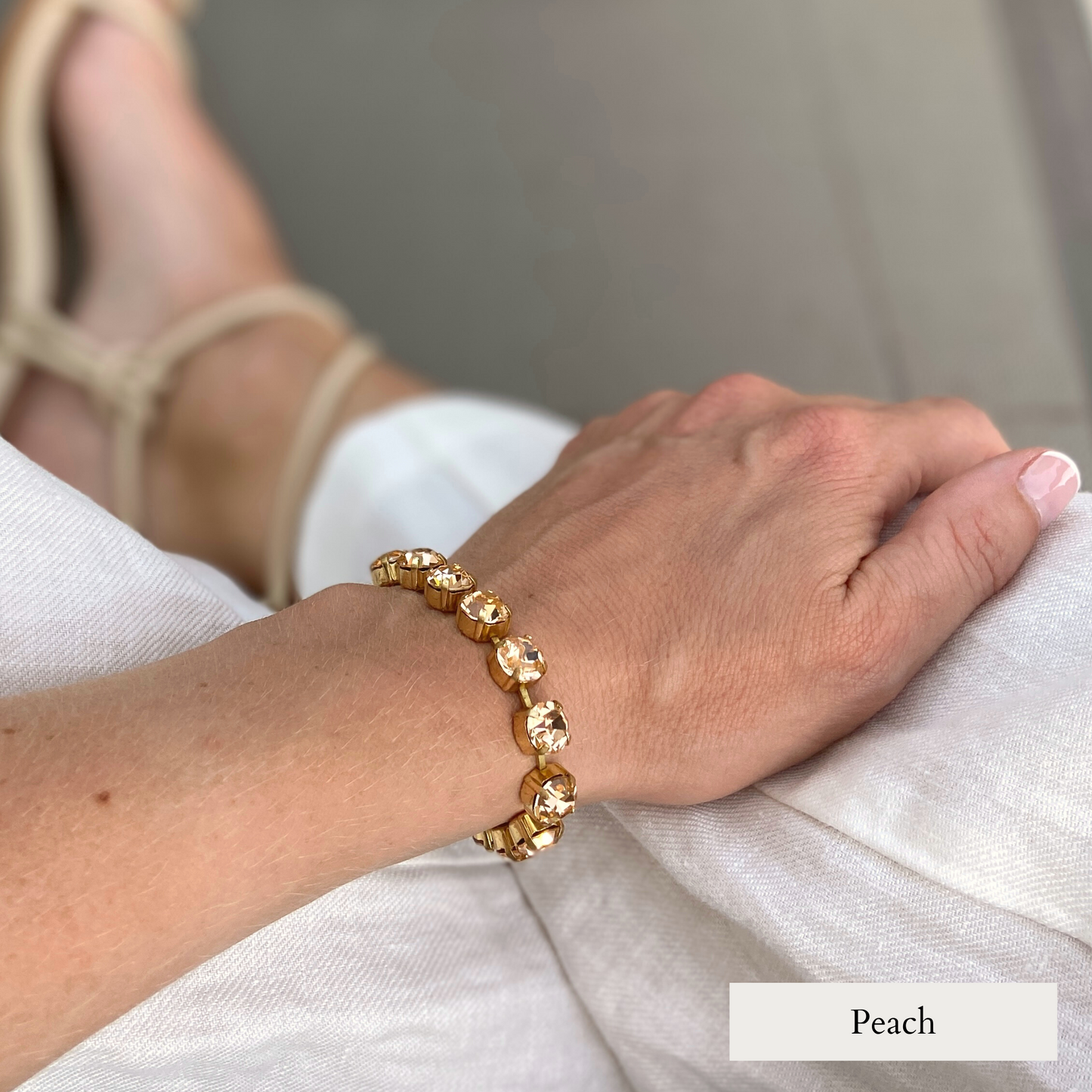 Bracelet Les Champs - Glacier intense