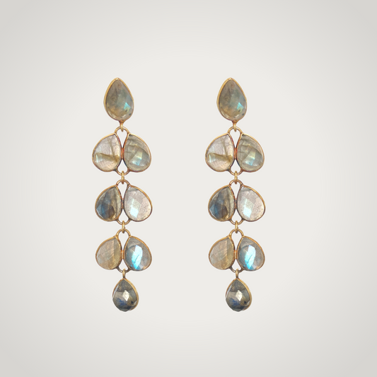 Boucles d'oreilles Tuscany - Labradorite