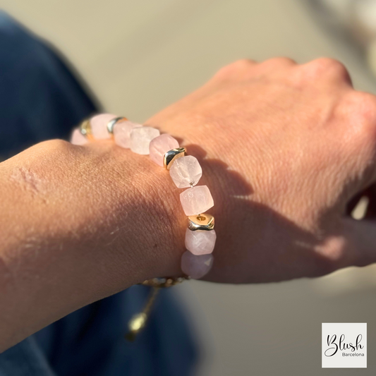 Bahia Bracelet - Rose Quartz