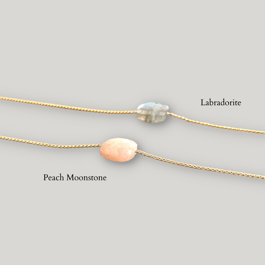 Gracia Necklace - Moonstone