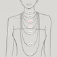 Collier Firenze - Quartz "Ambre"