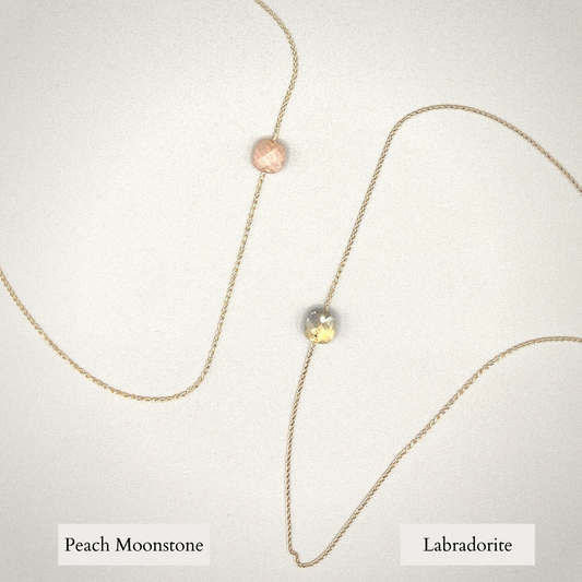 Gracia Necklace - Labradorite